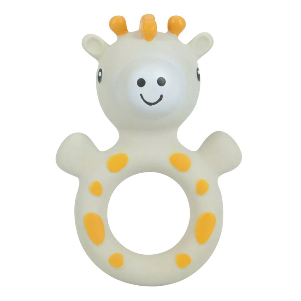 Nuby Natural Rubber Teether - Giraffe
